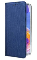 Кожен калъф тефтер и стойка Magnetic FLEXI Book Style за Huawei Nova 9 SE син 